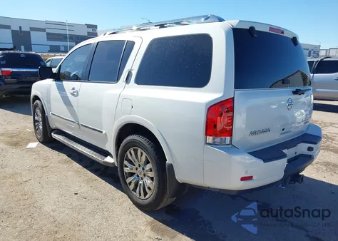 2015 Nissan Armada Platinum from USA, damaged, VIN 5N1BA0ND0FN613826